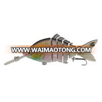 6'' /32g 6 Jointed Fishing Lure ABS plastic fishing lure deep diving lips